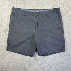 Columbia Shorts Mens 38 Gray Blue Washed Out Utility Tactical Camp Hiking Trail - Imagen 1 de 9