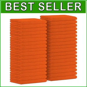 36er Pack fusselfreie 16x16 Mikrofaser Reinigungstücher - ultimativ saugfähige Lappen - Bild 1 von 10