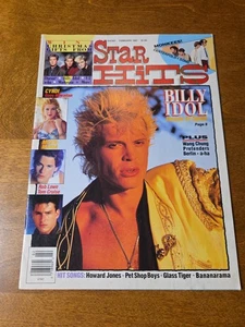 FEBRUARY 1987 STAR HITS teen music magazine - BILLY IDOL - DURAN DURAN - Picture 1 of 3