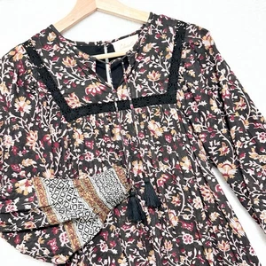 Cleobella S Trista Boho Mini skurriles Kleid aus Bio-Baumwolle * Gürtel & Slip fehlt - Bild 1 von 12