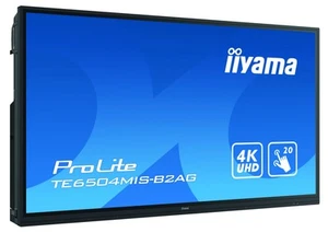 IIYAMA Écran tactile IPS Wi-Fi 4K Ultra HD 65" noir TE6504MIS-B2AG - Photo 1/2