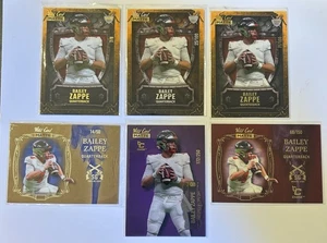 Bailey Zappe (6) Karten nummeriert Lot. Hat einen SSP 7/8 - Bild 1 von 9