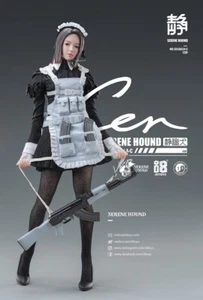 I8 Toys 501S614-C Serene Hound Cerberus Maid Team Cer (ojos móviles) escala 1/6 - Imagen 1 de 8