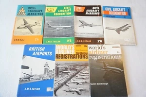 Airline Luftfahrt Spotter Taschenbücher Zivilflugzeug Markierungen x7 Ian Allan *1 - Bild 1 von 9