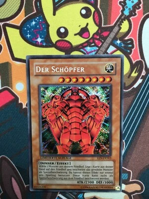 Der Schöpfer Secret Rare Limitierte Auflage EEN-DESE2 deutsch Yu-Gi-Oh! NM - Bild 1 von 2