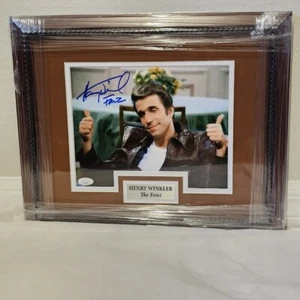 Henry Winkler Autographed signed Picture JSA COA The Fonz Happy Days - Picture 1 of 3