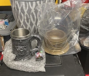 Red One Light Up Popcorn Bucket & Krampus Stein Mug Combo Regal Exclusive - Picture 1 of 5