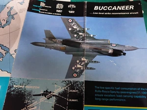 Hawker Siddeley Buccaneer Low Level Strike Reconnaissance Aircraft fact sheet - Picture 1 of 3