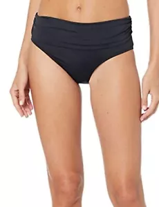 Pantalones de bikini acanalados Lauren Ralph Lauren Beach Club - negros, talla 14 $65 - Imagen 1 de 5