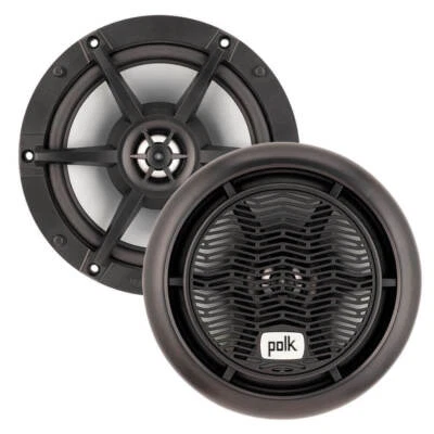 Altavoces coaxiales Polk Ultramarine 7,7" con anillo de luz LED XKGlow - 1 par negro Foto 1 de 4
