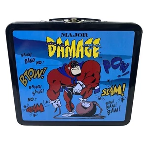 Brotdose Major Damage Super Hero Metall 2001 - Bild 1 von 10