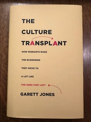 SIGNED & INSCRIBED The Culture Transplant by Garett Jones (2023, Hardcover) - Image 1 of 4