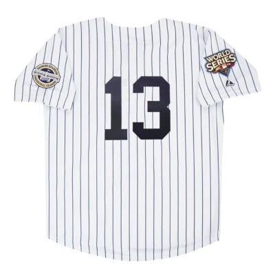 Alex Rodriguez 2009 New York Yankees World Series White Home Men's Jersey S-3XL - Image 1 of 4