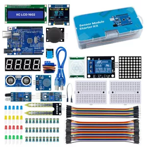 Sensor Module Starter Learning Kit For Arduino R3 Improved Development Board - Picture 1 of 6
