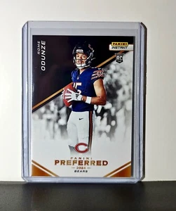 Rome Odunze 2024 Panini Preferred NFL #23 Rookie Card Chicago Bears 1/335 - Picture 1 of 6