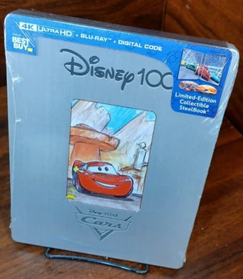 Cars Limited Edition 4K Steelbook (4K+Blu-ray)-NEW-Free Box Shipping Foto 1 de 4