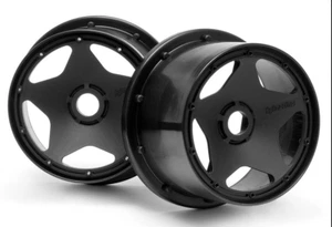 HPI BAJA REAR SUPER STAR WHEELS, ONE PAIR, 120 X 75 MM, HPI 3226 - Picture 1 of 1