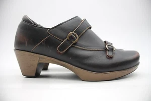 Naot Present bequeme Damenschuhe EU 37 US 6 abgenutzt braun vulkanisches Leder - Bild 1 von 10