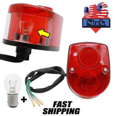 Luz trasera de freno para Honda CT70 Z50A SL70 SL 90 100 125 350 33701-045-690 + Bombilla Foto 1 de 4