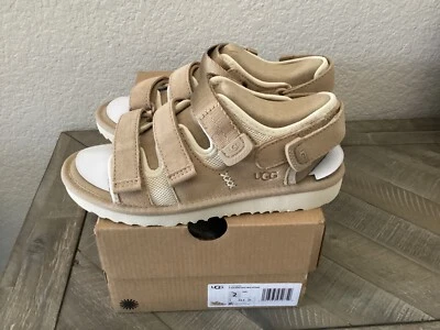 NWT UGG Kids' GoldenCoast Slingback Sandal, size 2 - Image 1 of 4