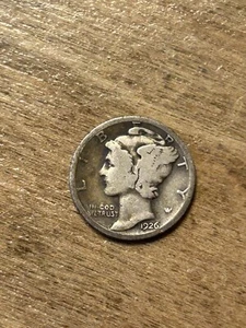 1926 Mercury Dime G+ - Picture 1 of 2