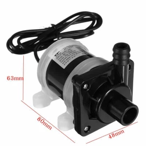 900L/H DC 24V Brushless Magnetic Submersible Water Pump Fish Pond Solar Powered - Picture 1 of 8