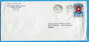 CENT.CROCE ROSSA £.70 ISOLATO su lettera per la GERMANIA (270523) - Bild 1 von 1