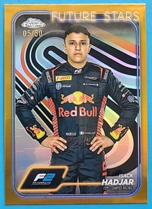 2024 Topps Chrome Formula 1 F1 Isack Hadjar Gold 05/50 #41 - Bild 1 von 2