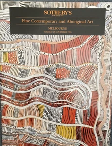 SOTHEBY’S Melbourne Australian Aboriginal Contemporary Art Catalog 1995 - Bild 1 von 1