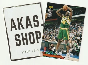 Shawn Kemp Oro # 404 Alemán 1994-95 Elección de Coleccionista Trivia NBA SuperSonics - Imagen 1 de 3