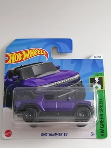 Hot Wheels GMC Hummer EV 6/10 HW Green Speed - NEW - Zdjęcie 1 z 2