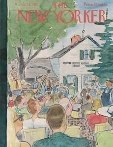 1951 New Yorker July 28 - Connecticut Farm Auction - Barlow - Picture 1 of 1