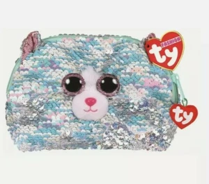 2019 TY Beanie Boos FASHION GEAR Wickel Pailletten WHIMSY Accessoire Tasche/Make-up - Bild 1 von 3
