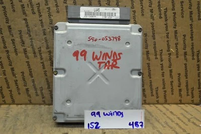 Unidad de control del motor Ford Windstar 1999 ECU XF2F12A650MF módulo 152-4B7 Foto 1 de 3