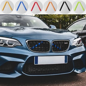 For BMW F07 F10 5 Series X1 X2 Grill Bar V Brace Front Grille Trim Strips Cover - Picture 1 of 18