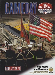 Programma playoff divisionale AFC Baltimore Ravens @ Pittsburgh Steelers 2002 - Foto 1 di 2
