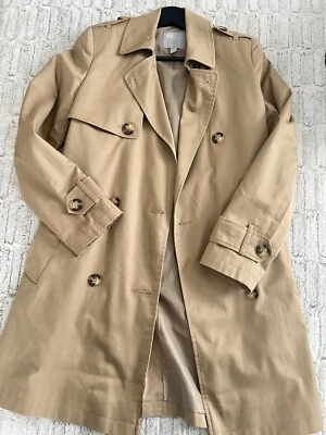 ASOS Women’s Tan/khaki Trench Coat Size 0 - Image 1 of 4