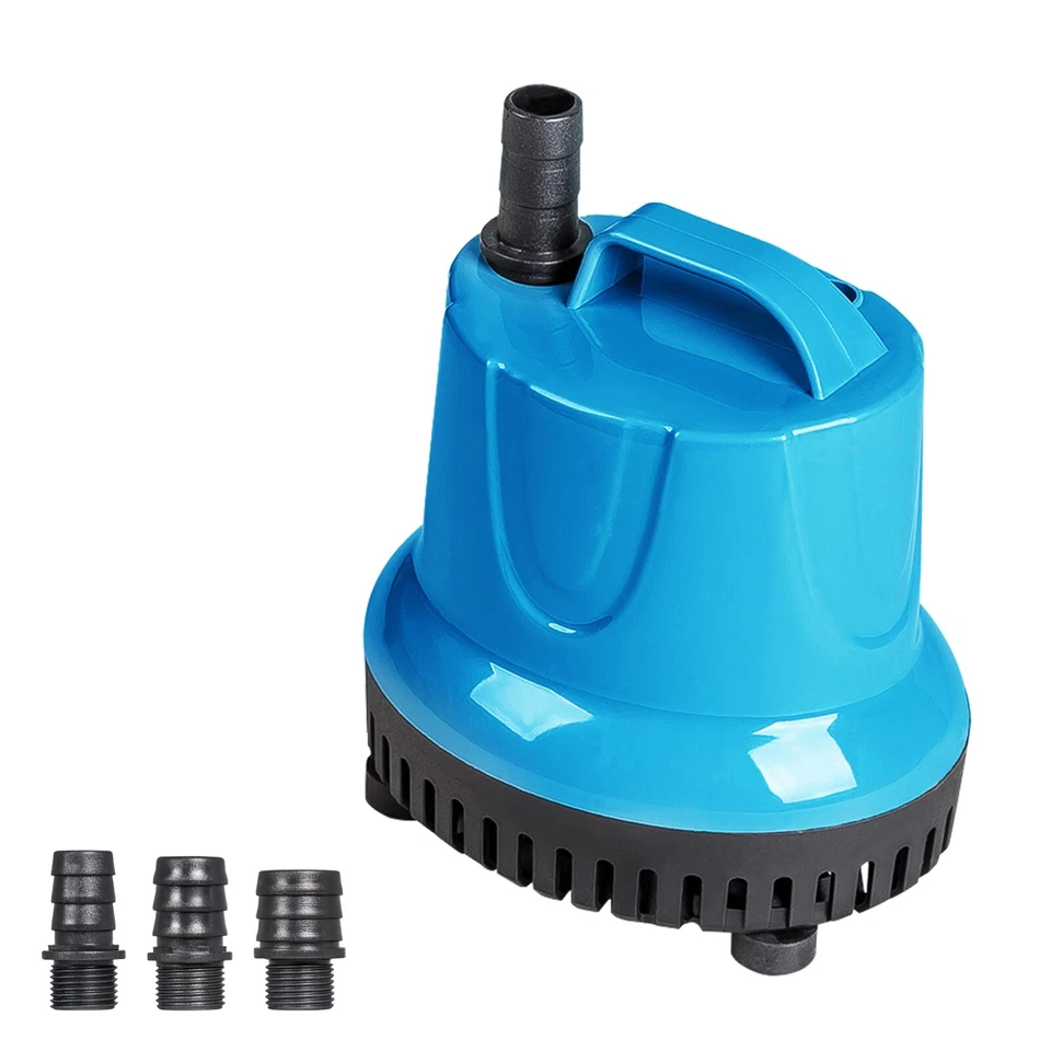 AQUAD 75W Bottom Feed Submersible Water Pump 924 GPH 1pc.