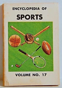 VINT 1960 CRACKER JACK ENCYCLOPEDIA "SPORTS" PRIZE VOL. 17 - Picture 1 of 2