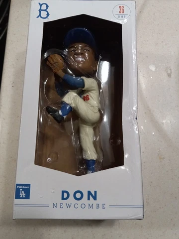Don Newcombe Brooklyn / Los Angeles Dodgers Bobblehead 2016 NIB #4 of 10 Cover