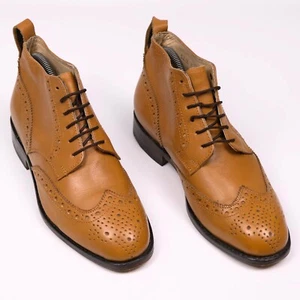 Samuel Windsor Country Brogue Leder Stiefel Größe UK 6 / US 7 - Bild 1 von 8