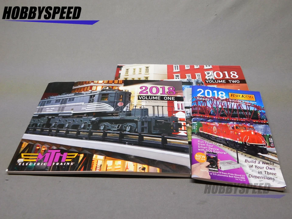 MTH 2018 Ready to Run Train Catalog O Gauge Lionel Standard Dealer Book