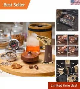 Portable Cocktail & Food Smoker Kit - Wood Chips, Torch, Perfect for Parties - Picture 1 of 9