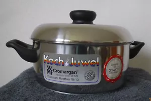 Koch Juwel WMF Cromagan Kochtopf Durchmesser20cm Edelstahl 18/10 wasserarm Garen - Bild 1 von 11