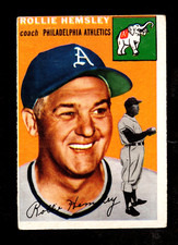 1954 Topps #143 Rollie Hemsley Philadelphia Athletics Coach
