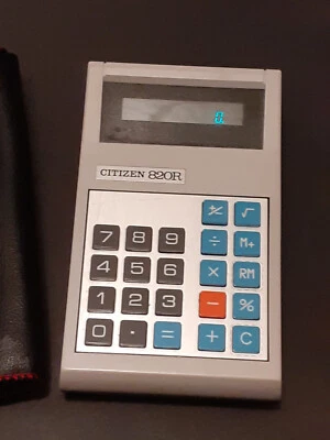 Citizen 820R Calculator - Image 1 of 4