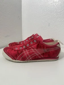 Onitsuka Tiger Mexico 66 Size 7 Pink Fuchsia Women’s Shoes Vintage Sales Sample - Picture 1 of 6