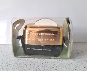 Tucker Products, Toaster Salt & Pepper Shaker Set in Original Box, Made in USA - Picture 1 of 5