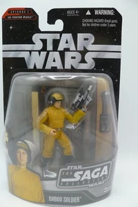 STAR WARS SAGA - #50 NABOO SOLDIER (BATTLE OF NABOO) FIGURE - VERY NICE!! - Picture 1 of 5