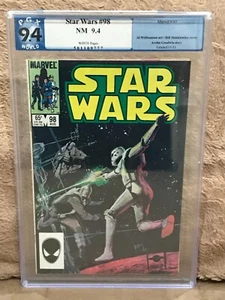 1985 Star Wars 98 Graded NM - 9.4 CGC CBCS PGX WHITE Pages Ships FAST! - Picture 1 of 2